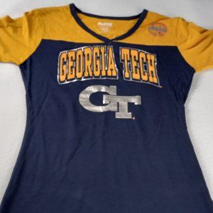 Women's Georgia Tech Yellow Jackets short-sleeve shirt size medium 7/9
